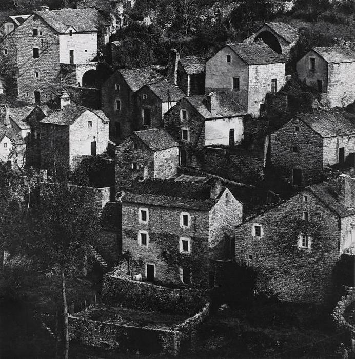 Karl Peters - »Dorf an der Tarnes. Cèvennes (Frankreich)»