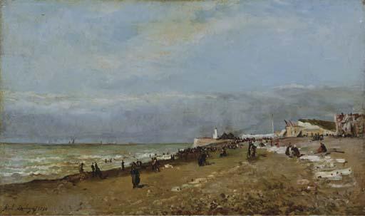 Karl Pierre Daubigny - La plage