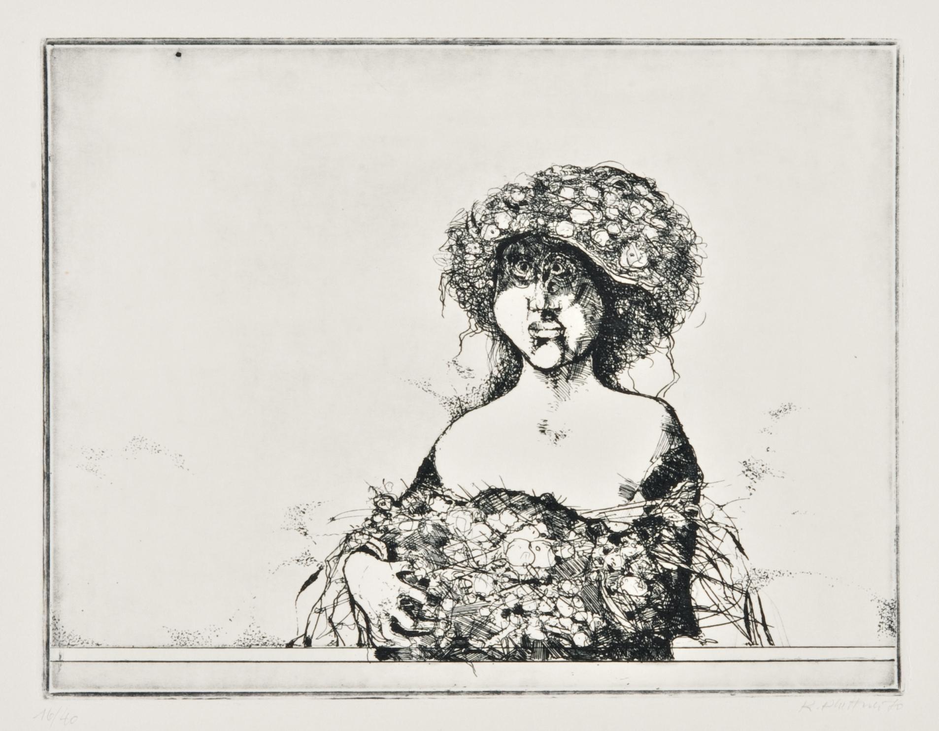 Karl Plattner - Figura femminile