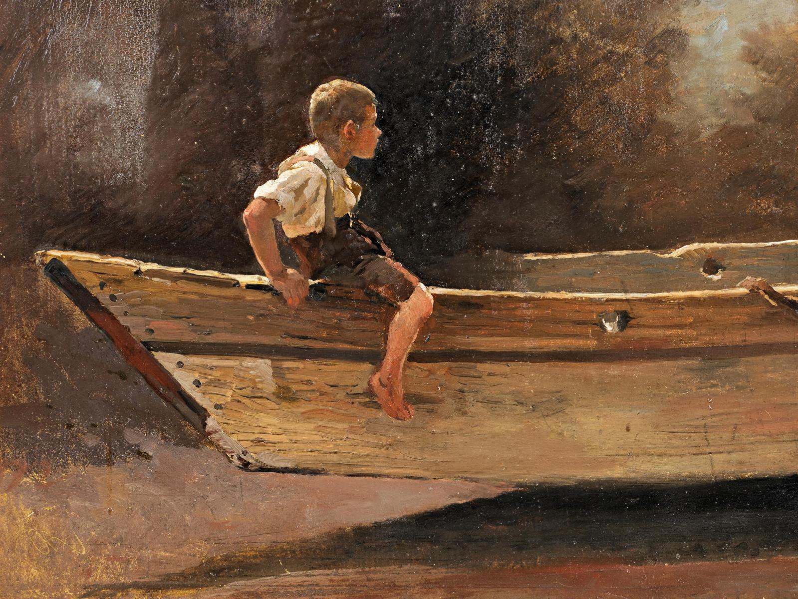 Karl Raupp - Fischerjunge.