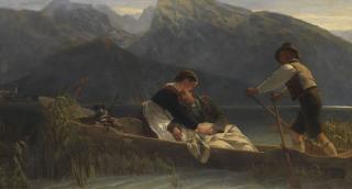 Karl Raupp - Heimkehr des verwundeten Soldaten