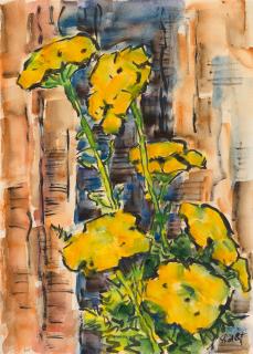 Karl Schmidt-Rottluff - Achilleastengel