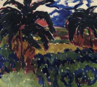 Karl Schmidt-Rottluff - Apfelbäume