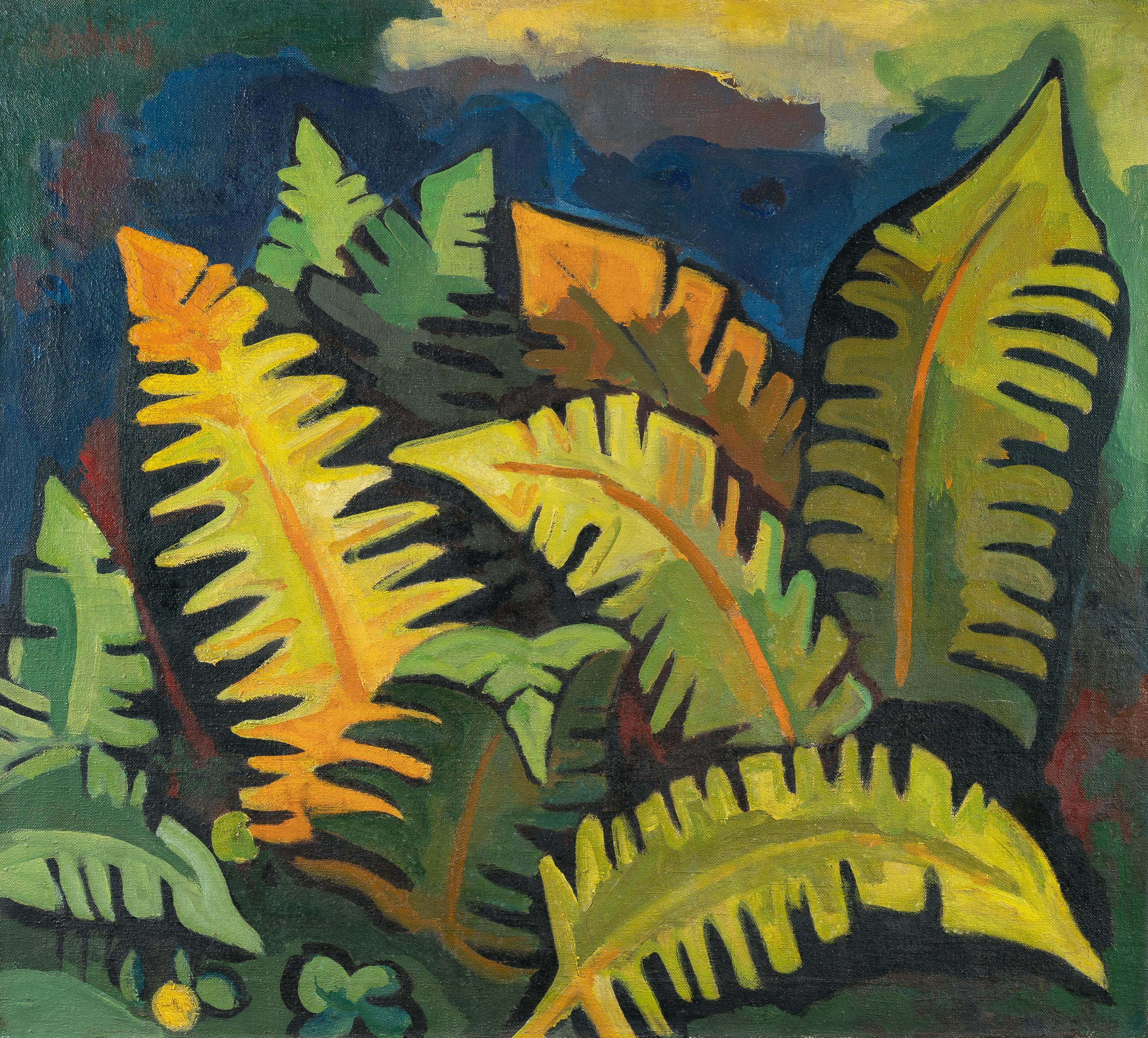 Karl Schmidt-Rottluff - „Farnkraut“