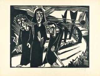 Karl Schmidt-Rottluff - Gang nach Emmaus