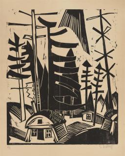 Karl Schmidt-Rottluff - Hoher Wald