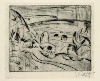 Karl Schmidt-Rottluff - Ostseeküste (S. R 38)
