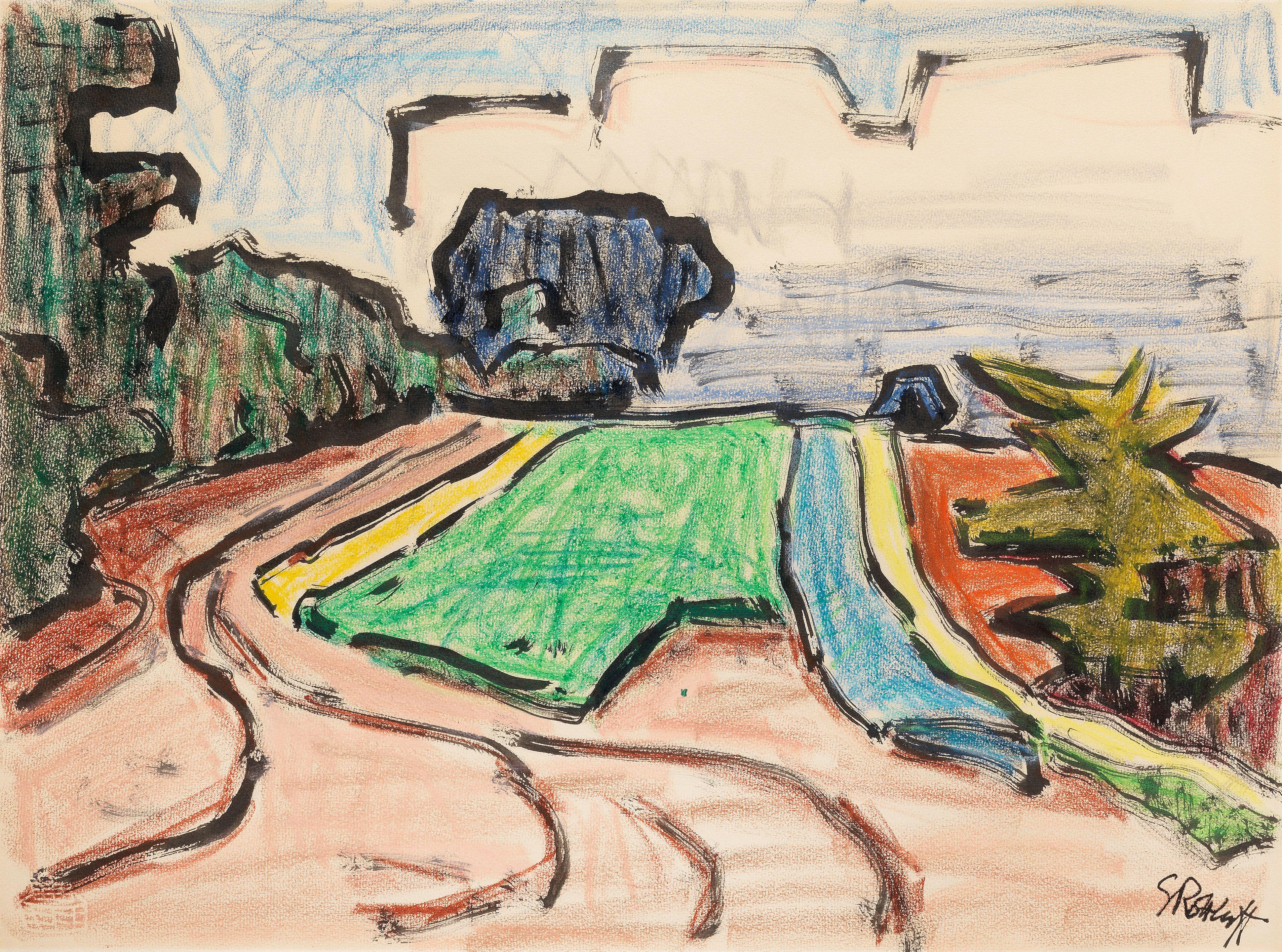 Karl Schmidt-Rottluff - Ostseelandschaft