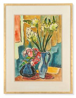 Karl Schmidt-Rottluff - Phlox Und Milchsterne