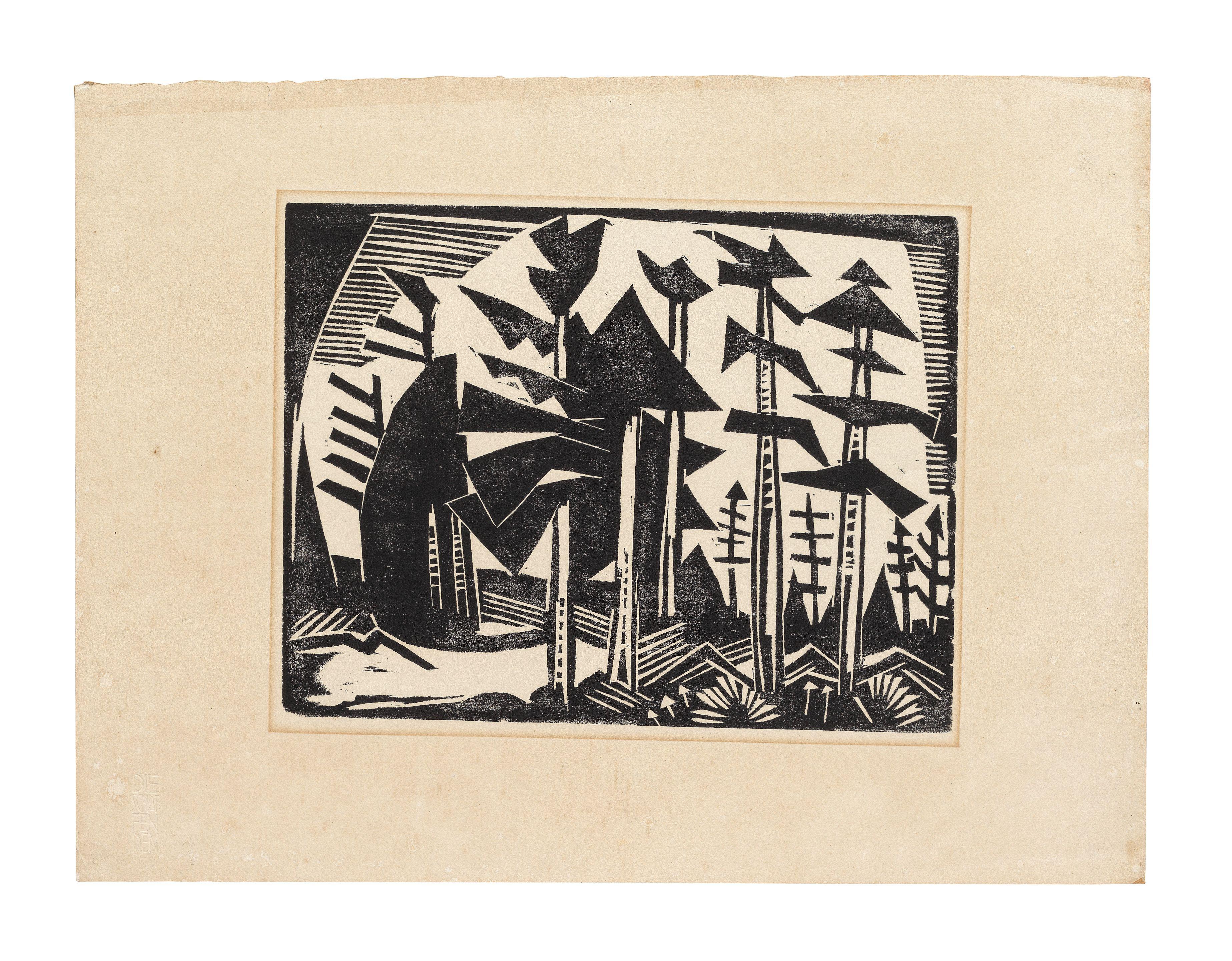 Karl Schmidt-Rottluff - Russischer Wald