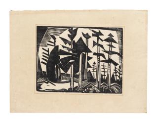 Karl Schmidt-Rottluff - Russischer Wald