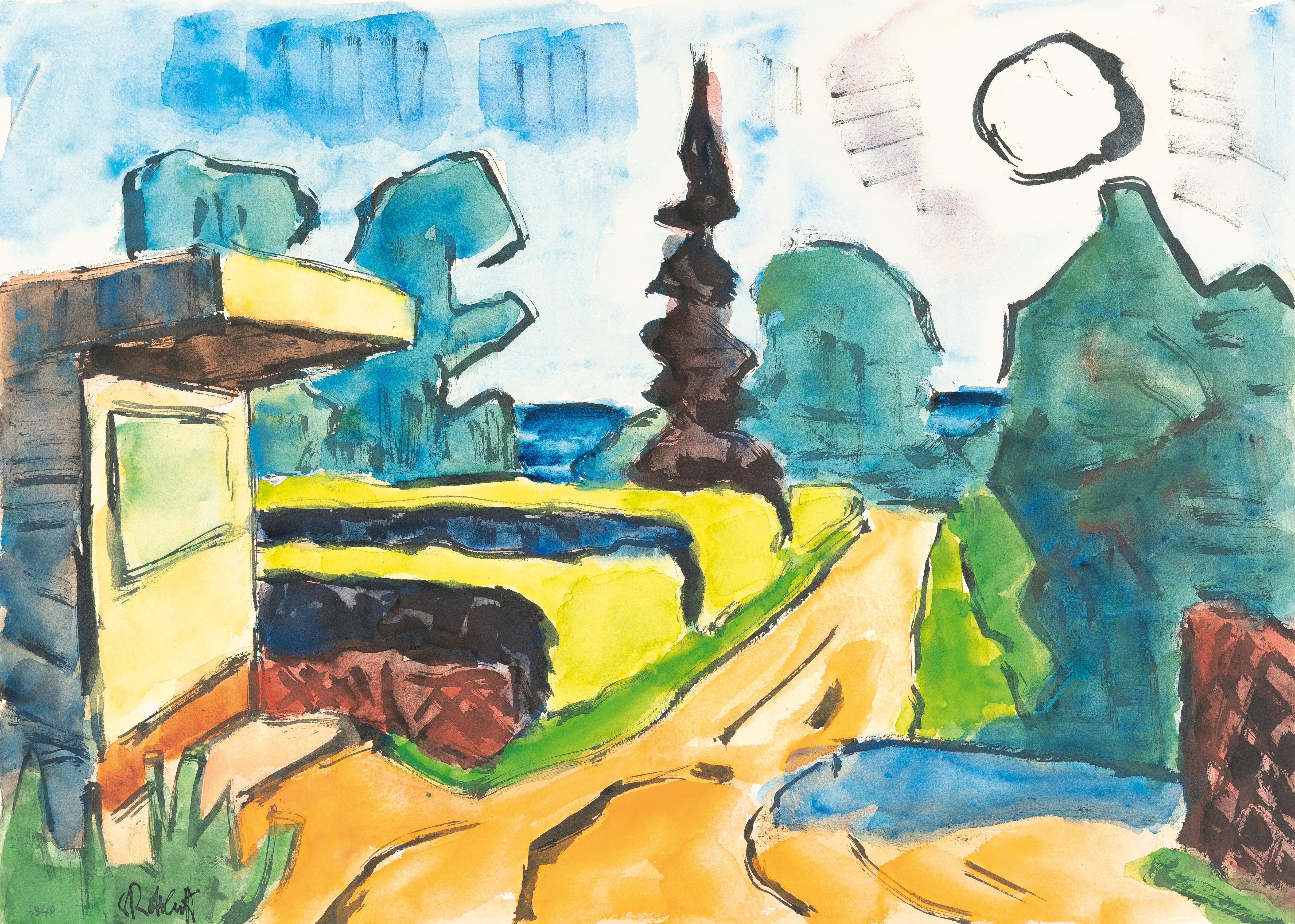 Karl Schmidt-Rottluff - „Sommermorgensonne“