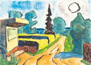 Karl Schmidt-Rottluff - „Sommermorgensonne“