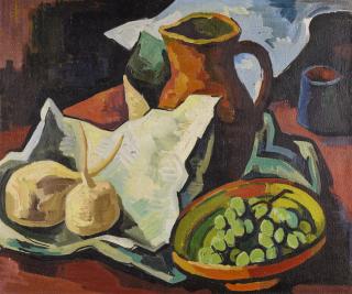 Karl Schmidt-Rottluff - Stillleben Mit Krug (Still Life With Jug)