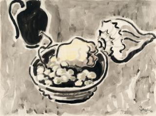 Karl Schmidt-Rottluff - Stillleben mit Schneckenhaus