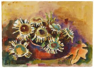 Karl Schmidt-Rottluff - Stranddisteln