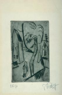 Karl Schmidt-Rottluff - Straße in Rottluff.