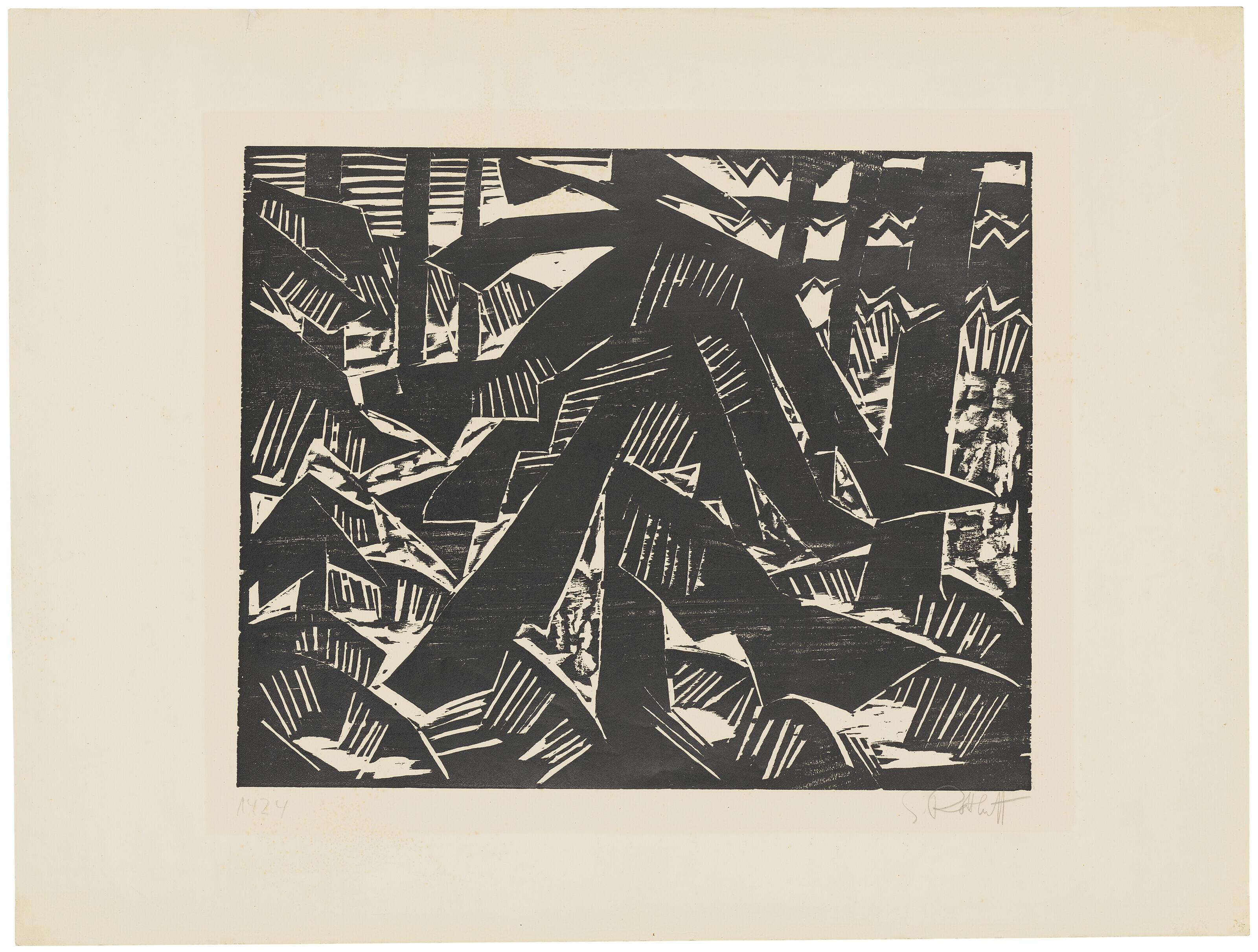 Karl Schmidt-Rottluff - Tanne