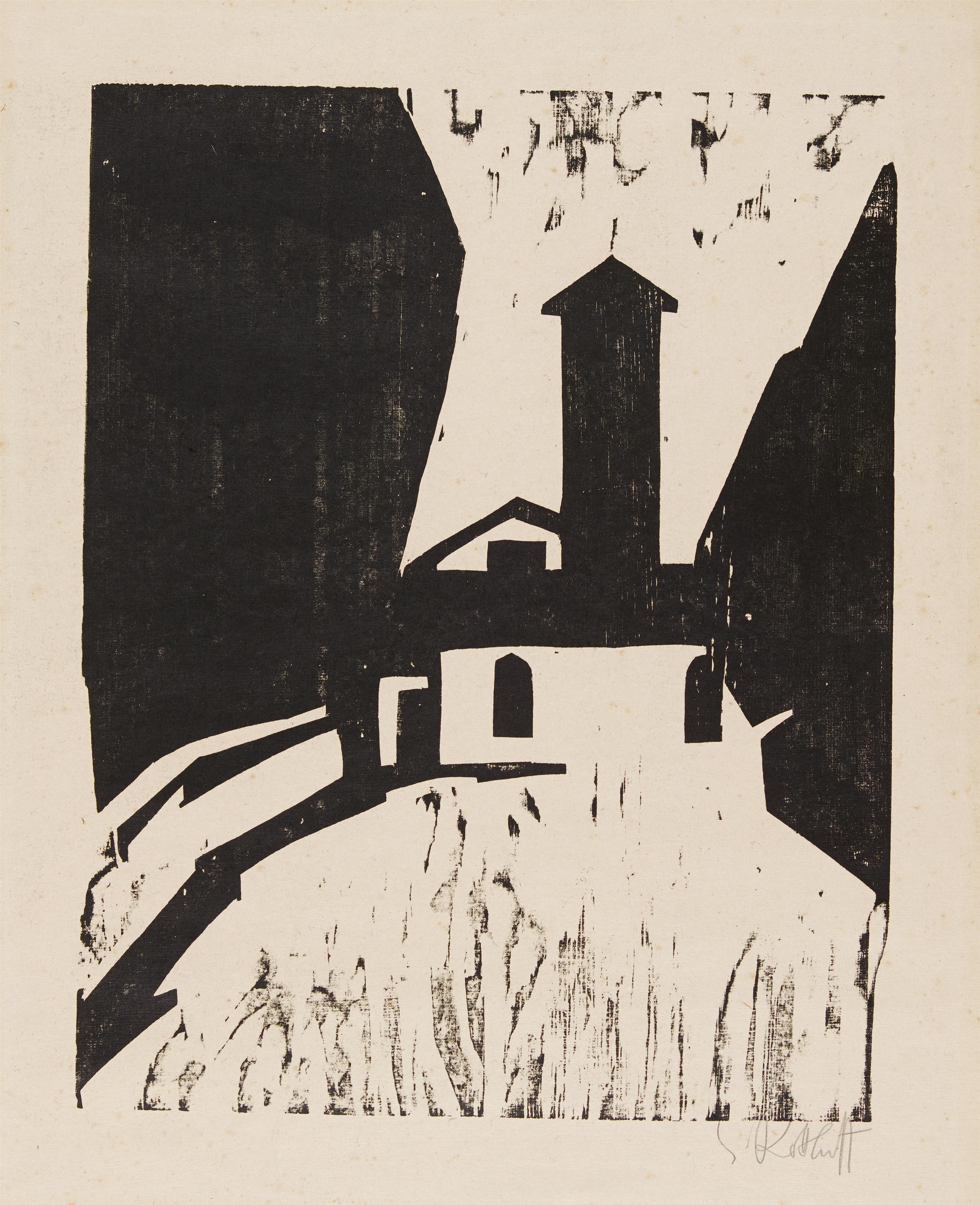 Karl Schmidt-Rottluff - Villa mit Turm