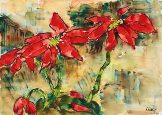 Karl Schmidt-Rottluff - Weihnachtssterne