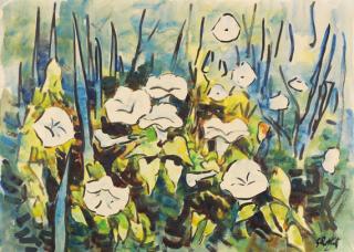 Karl Schmidt-Rottluff - Weiße Wicken