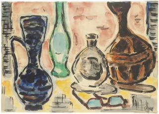 Karl Schmidt-Rottluff - Zufällige Versammlung