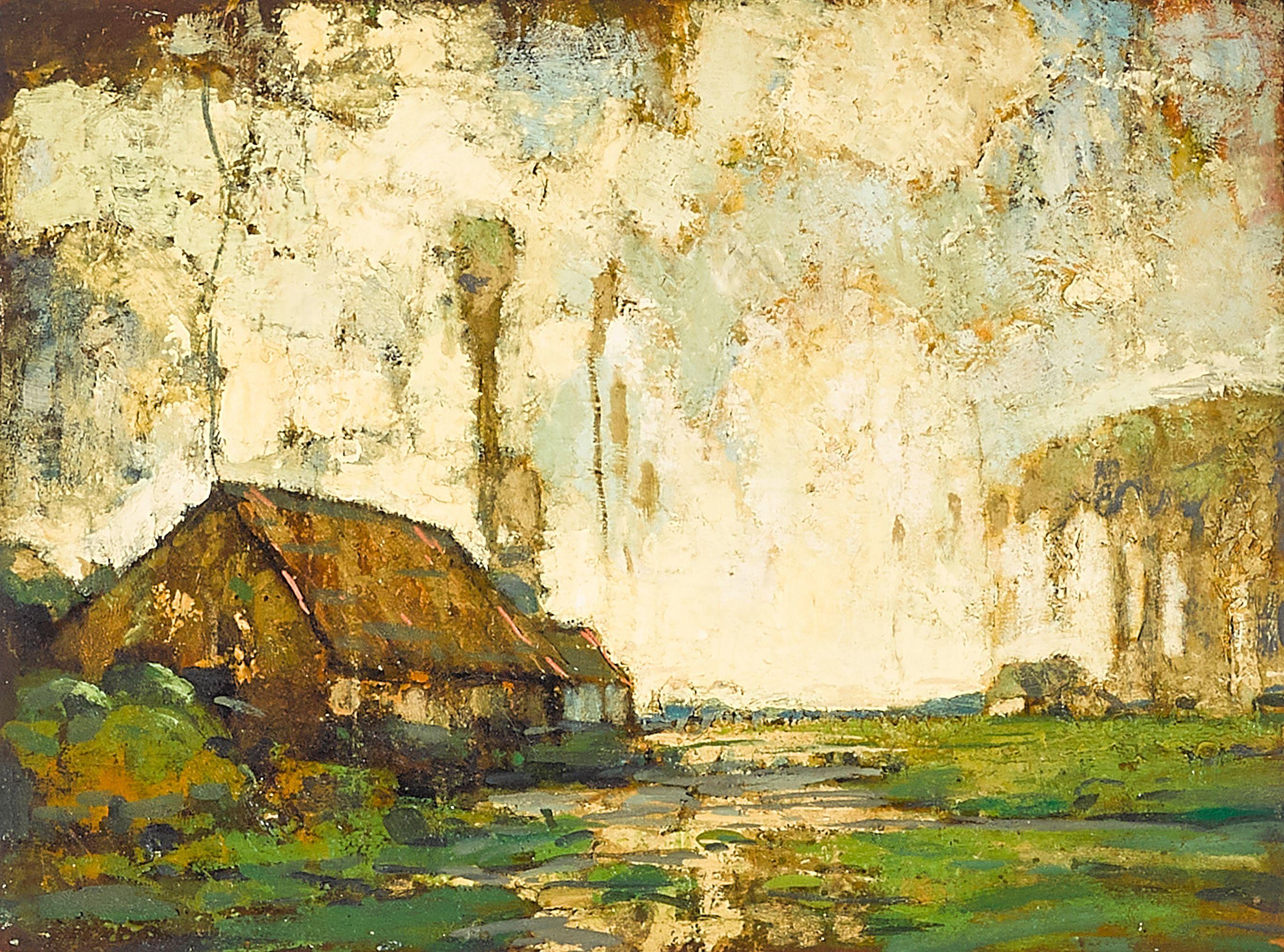 Karl Schmidt - French landscape, Brittany