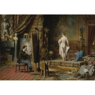 Karl Schweninger - Austrian The Artist\'S Studio