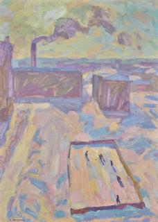 Karl Sholomovich Fridman - Frosty Morning In Izmailovo