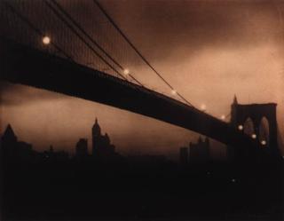Karl Struss - Brooklyn Bridge, Nocturne