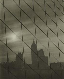 Karl Struss - Cables - Singer Building, Late Afternoon, 1912