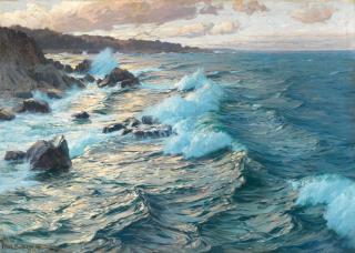 Karl Theodor Boehme - Evening Sun