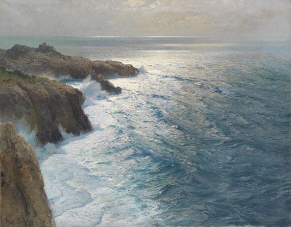 Karl Theodor Boehme - Meeresbrandung