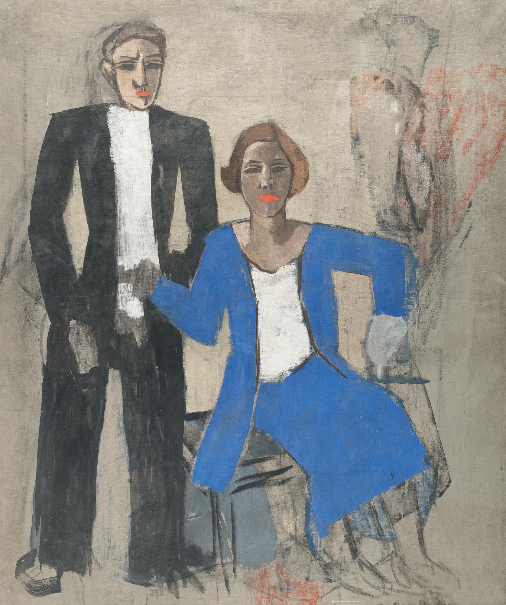 Karl Tratt - Doppelbildnis (Karl Tratt und Marie-Louise von Motesiczky)