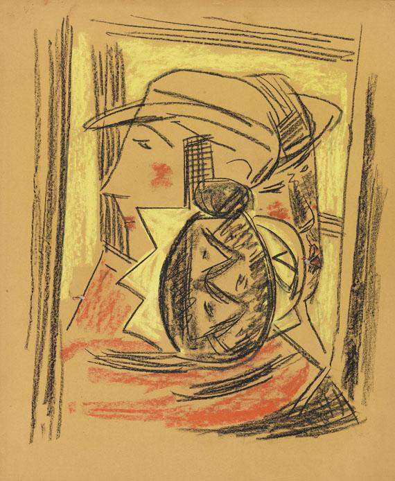 Karl Tratt - Paar vor einem Schaufenster