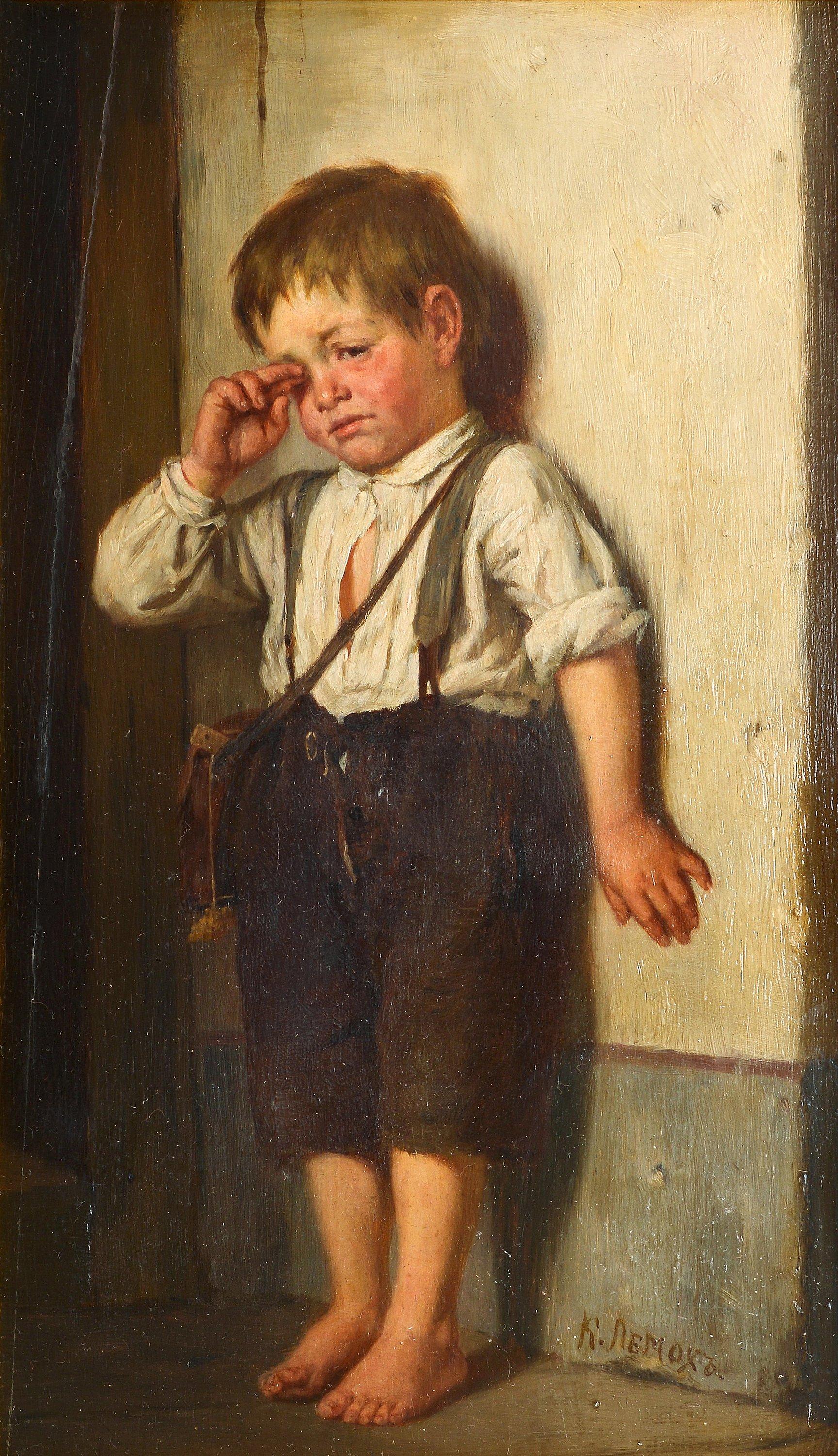 Karl Vikentievich Lemoch - An Offended Boy.