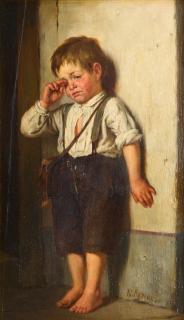 Karl Vikentievich Lemoch - An Offended Boy.