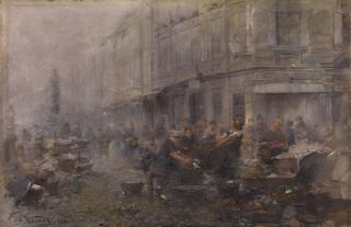 Karl von Merode - Marktszene.