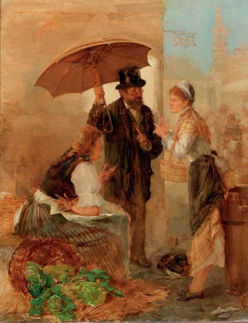 Karl von Merode - The vegetable market