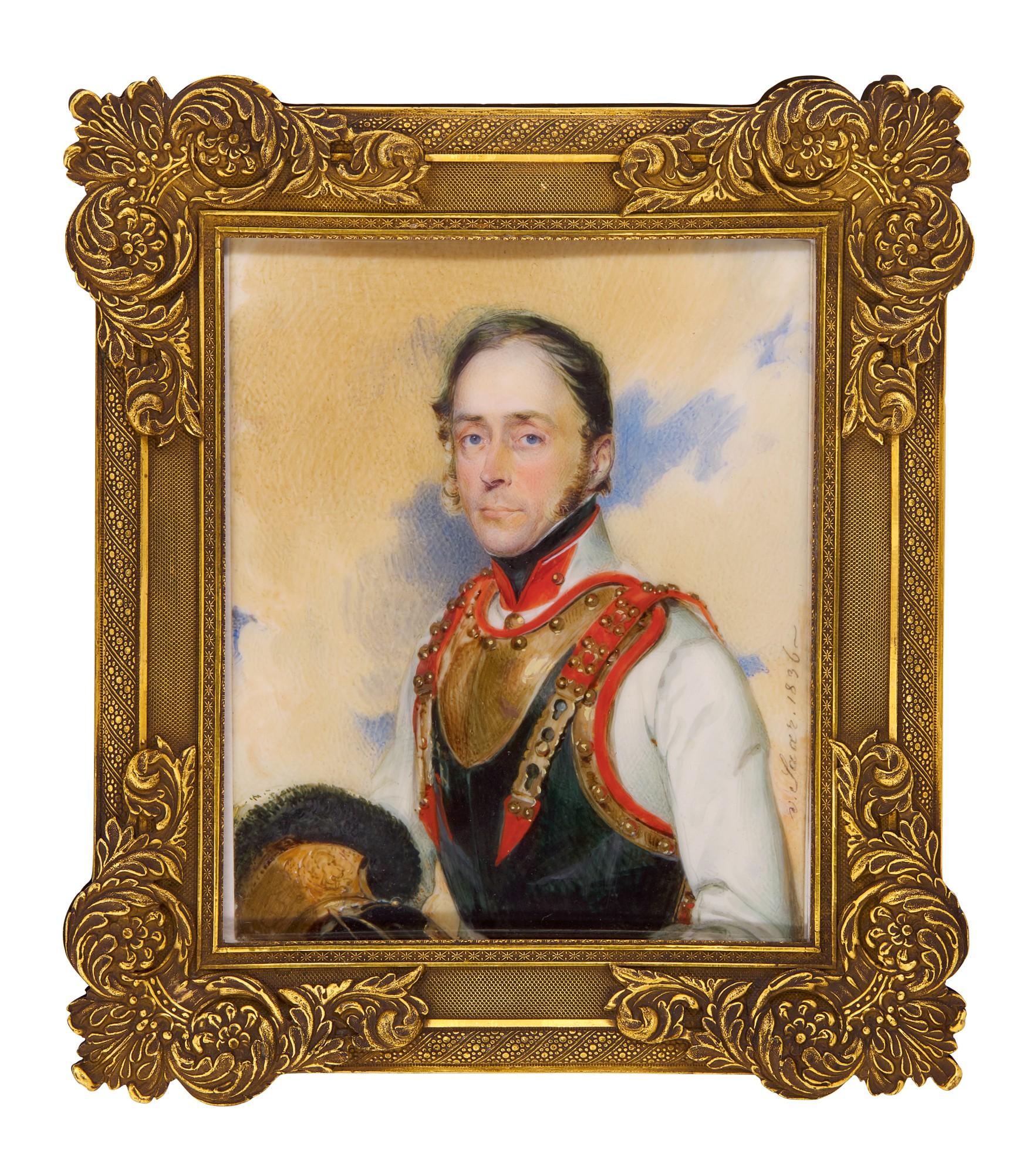 Karl Von Saar - Portrait Of An Officer