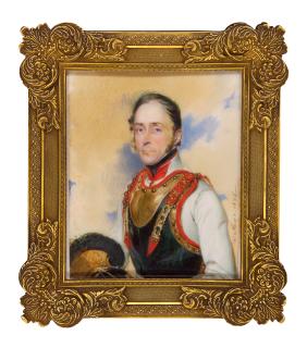 Karl Von Saar - Portrait Of An Officer