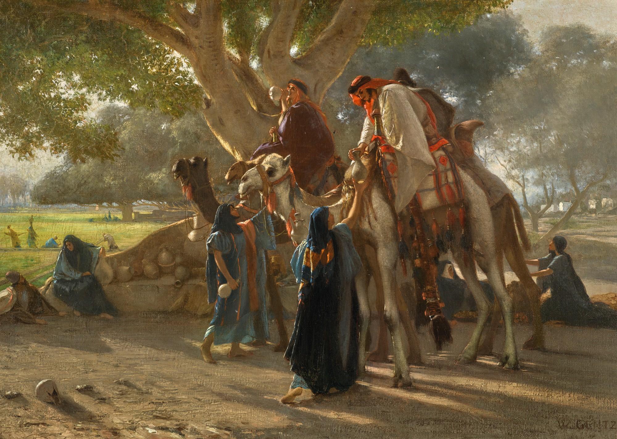 Karl Wilhelm Gentz - Halt By The Well