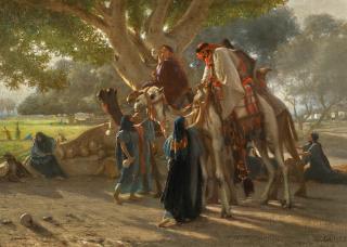 Karl Wilhelm Gentz - Halt By The Well