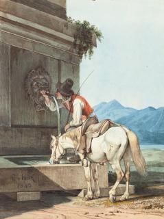 Karl Wilhelm von Heideck - Am Brunnen