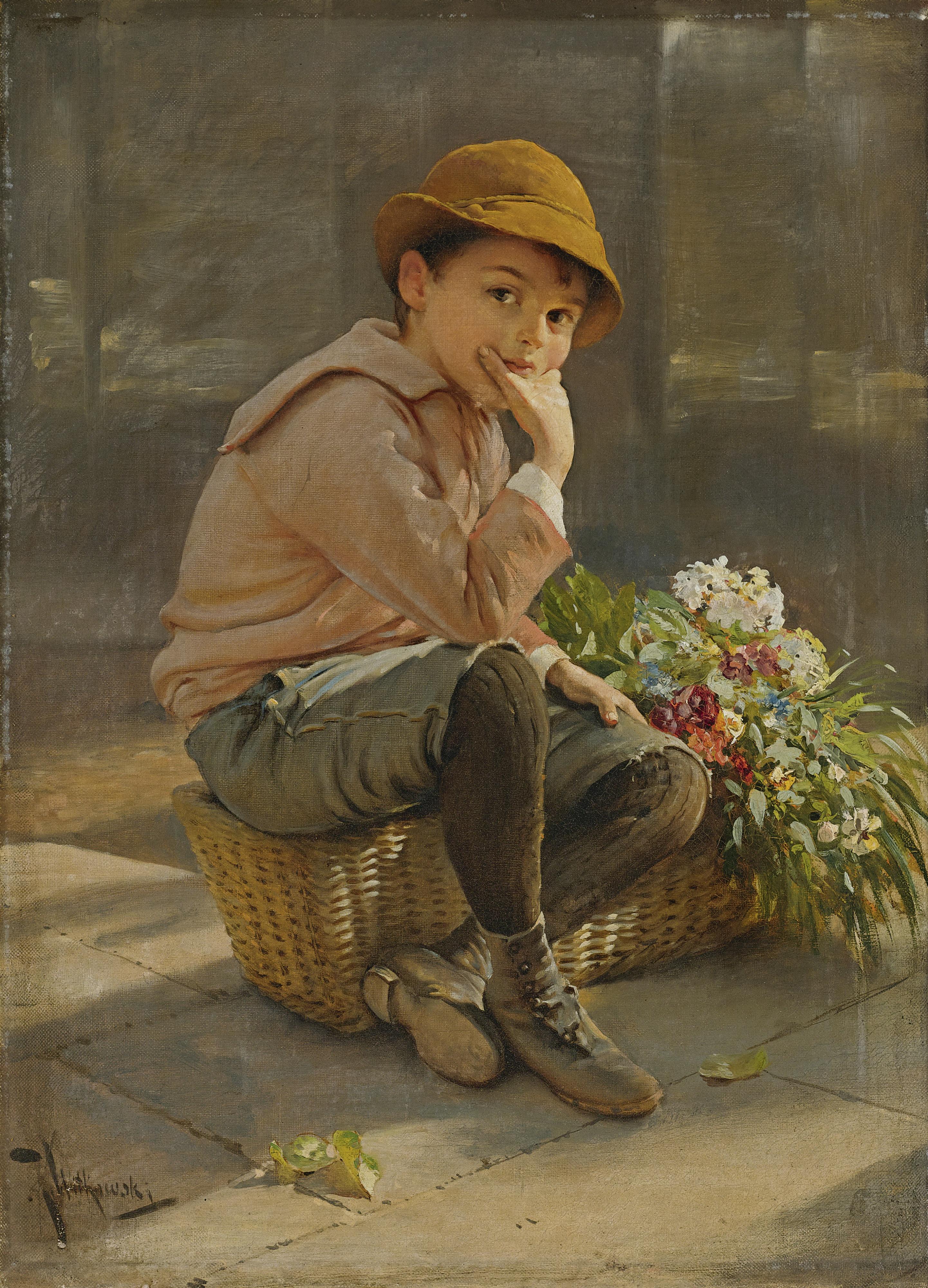 Karl Witkowski - Guarding The Flower Basket