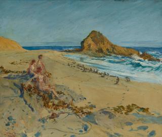 Karl Yens - Ornaments of the Sea 22 x 26 in. framed 26 1/2 x 30 1/2 in.