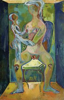 Karoline Wittmann - Mutter und Kind