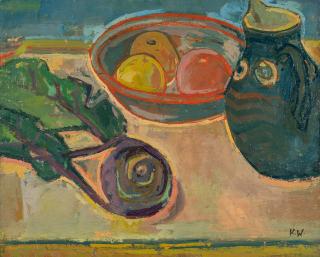 Karoline Wittmann - Stillleben mit Kohlrabi