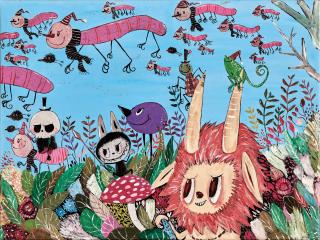 Kasing Lung - Sweet Dreamer(Painted in 2017)