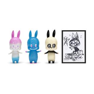 Kasing Lung - The Monsters and Drawing Card (set of four pieces)